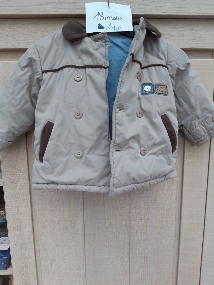 Manteau à capuche, 18 mois