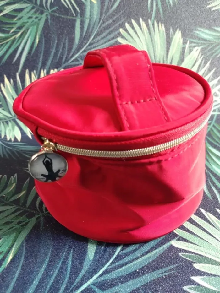 Housse ronde "zen" avec poignée