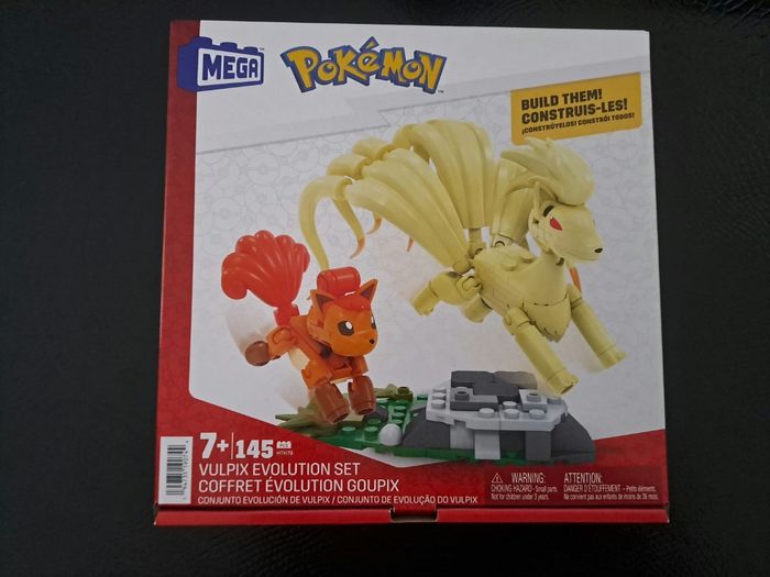 Lego pokemon goupix et feunard