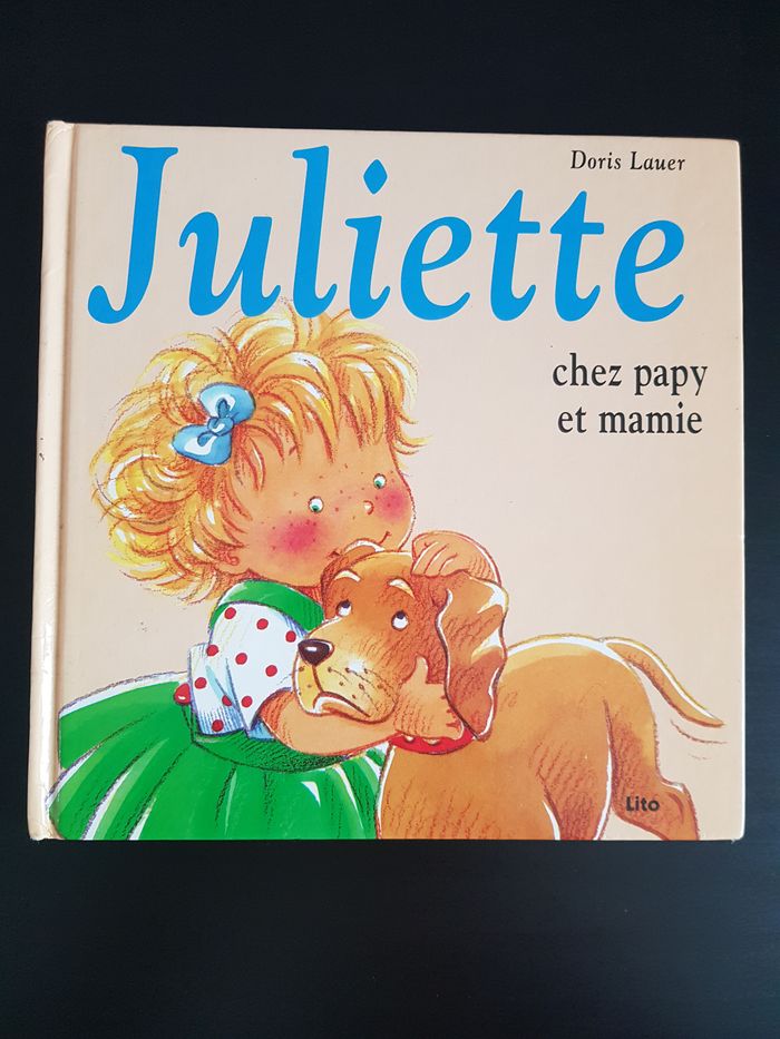 Juliette chez papy et mamie