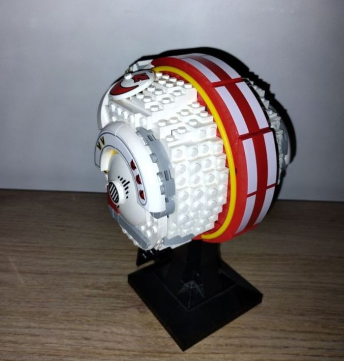 Casque red five Luke lego star wars - photo numéro 2