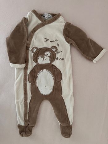 Lot Pyjama chaud 6mois