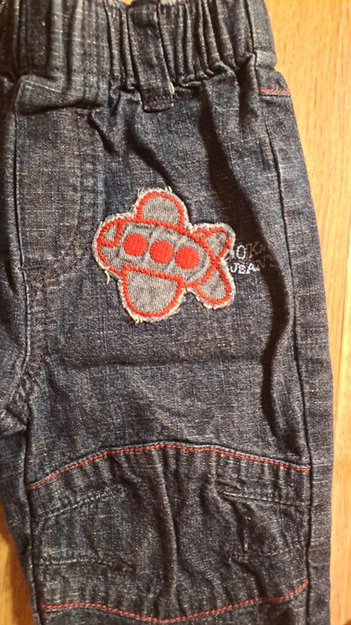Jean taille 3 mois élastique Okids - photo numéro 2