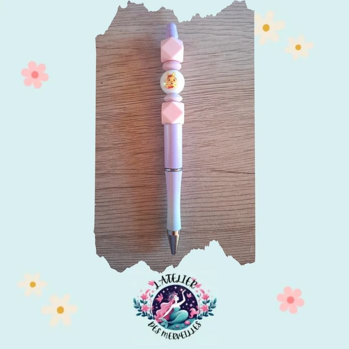 Bic avec perle en silicone disney fleure - photo numéro 7