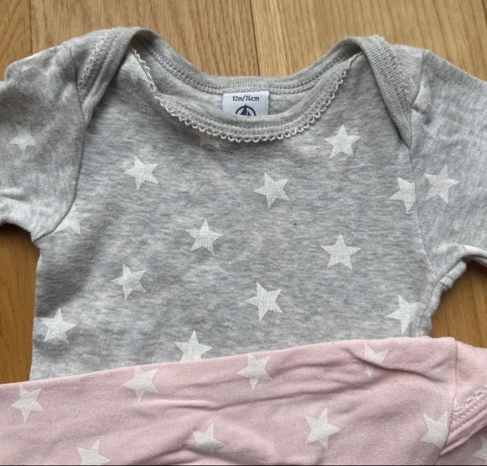 2 Body fille 12 mois petit bateau - photo numéro 2