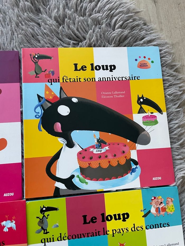 Lot de 4 livres Le loup - Auzou - photo numéro 3