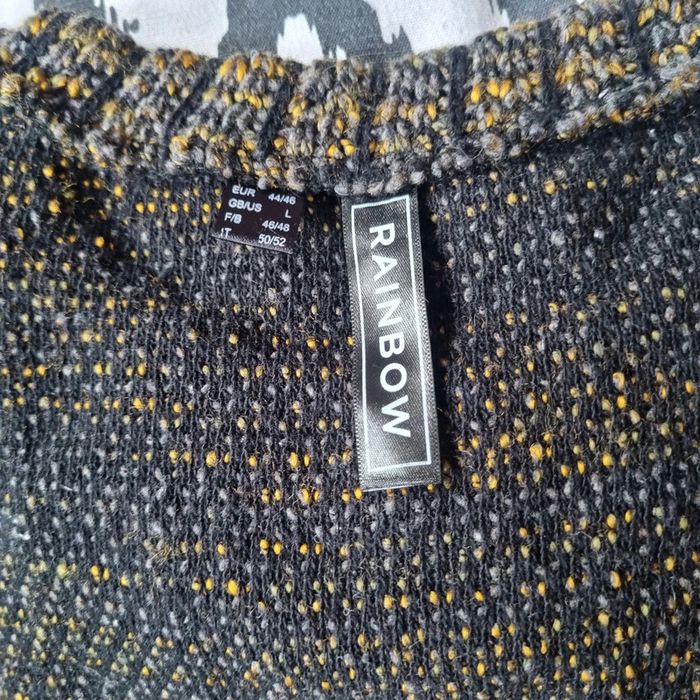 Pull laine bon prix rainbow vert 46 48 neuf - photo numéro 2