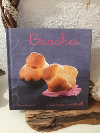 Livre de cuisine "Brioches"