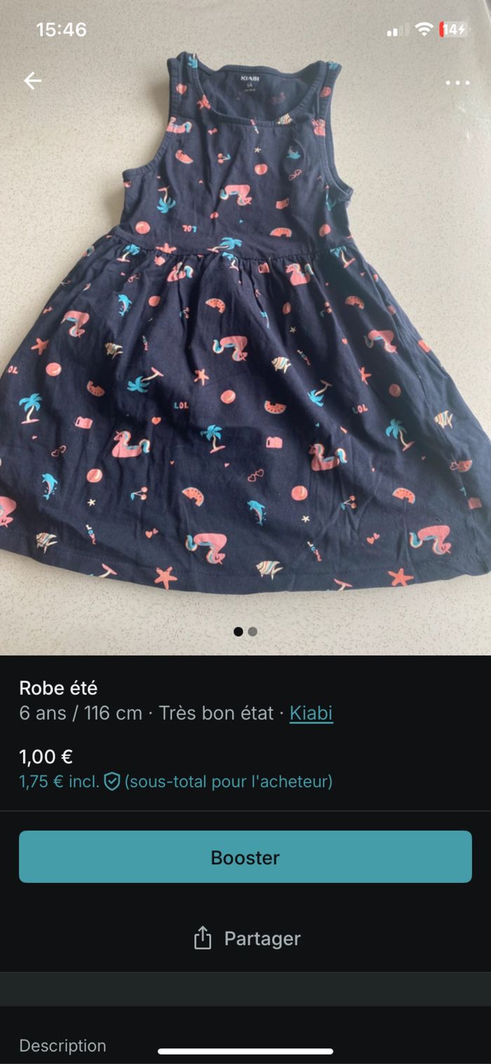 Lot 6 ans fille été - photo numéro 3