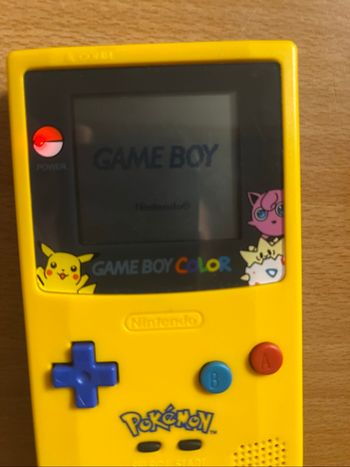 Gameboy Nintendo  vintage édition limitée Pokémon pikachu collector rare