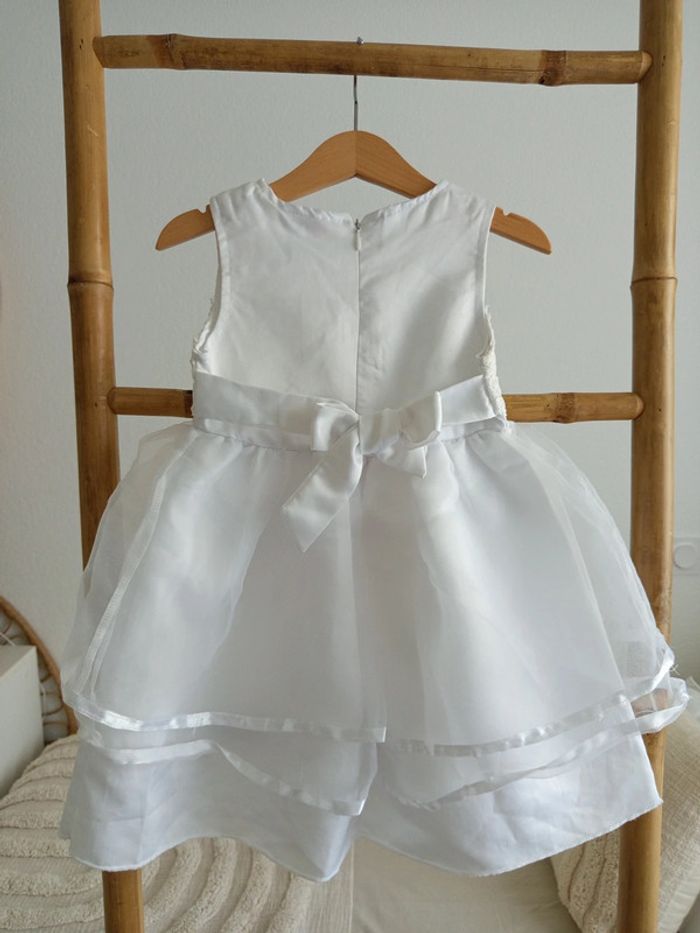 Robe de cérémonie blanche Vogue Fashion 100 cm - photo numéro 4