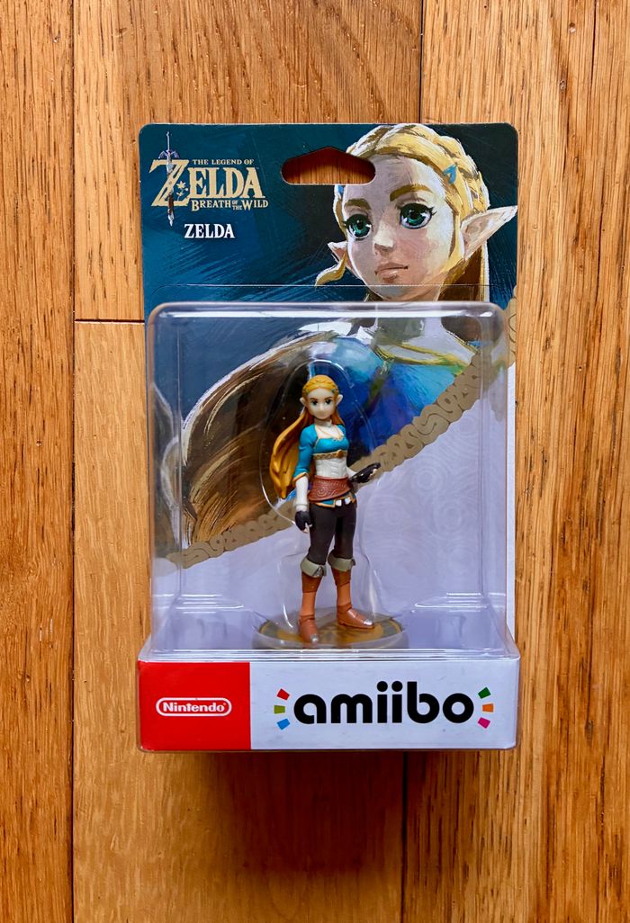 Amiibo ZELDA Princess Zelda Breath of the Wild NEUF