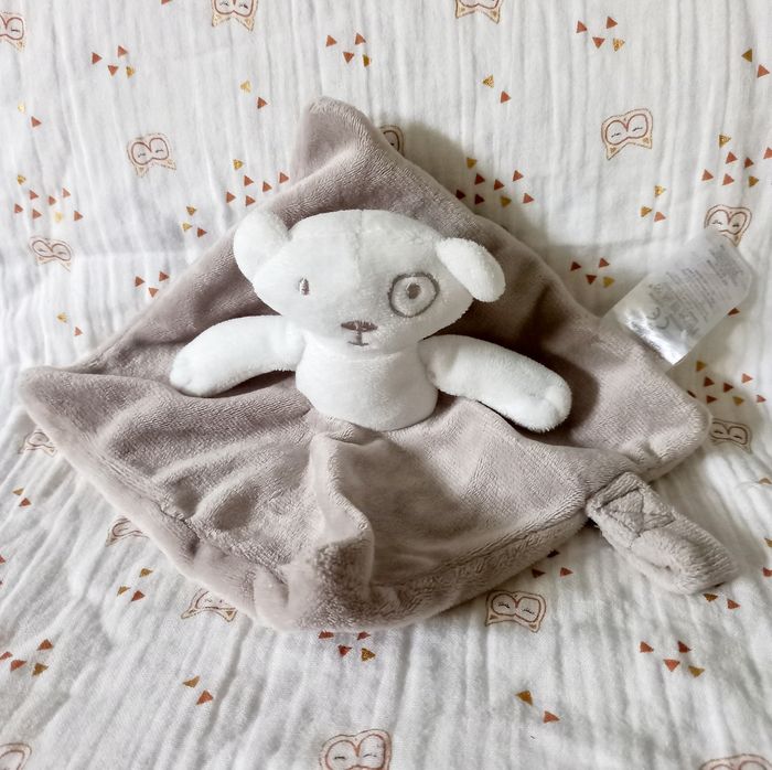 Doudou ours Grain de blé