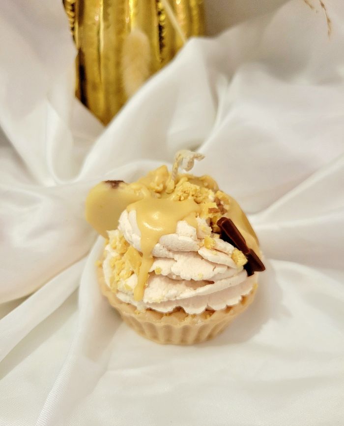 Bougie gourmande parfumée caramel au beurre salée - photo numéro 2