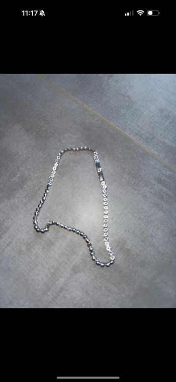 Svarowski collier argenté très bonne etat