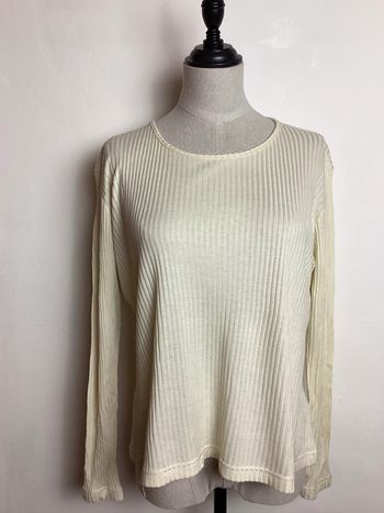 Teeshirt jaune pâle Alain Manoukian 40