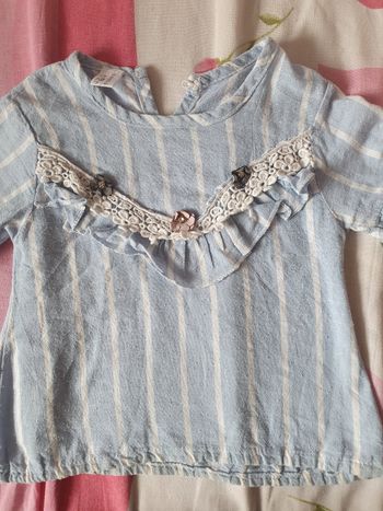 Ensemble chic bleu