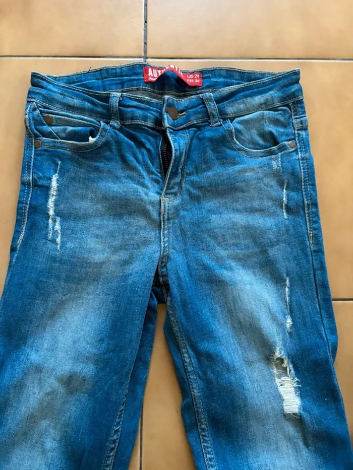 Jeans femme 34 - photo numéro 3