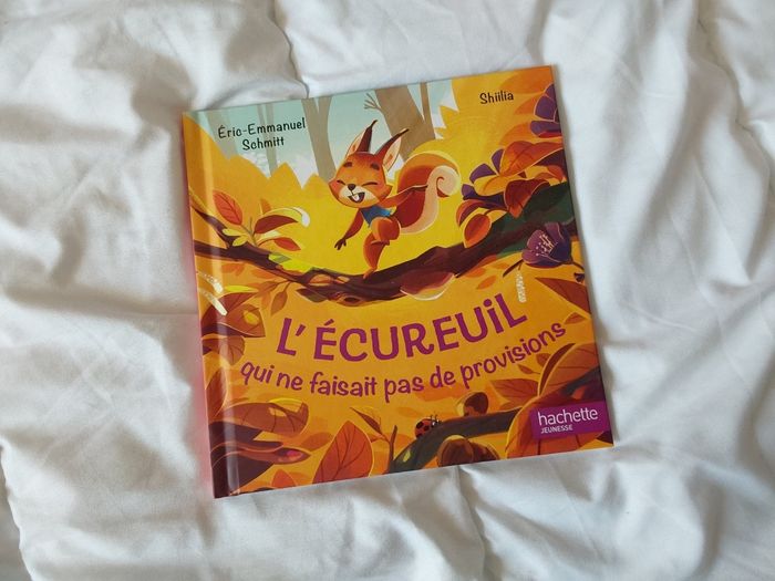 Livre enfant titre L'écureuil qui ne faisait pas de provisions
