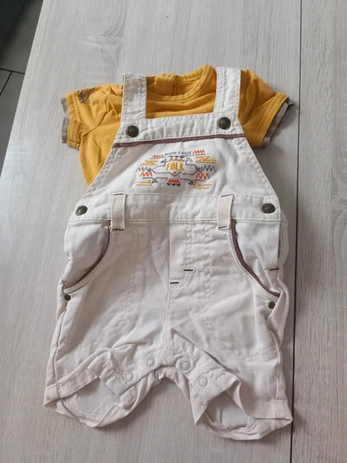 Ensemble salopettes 6 mois