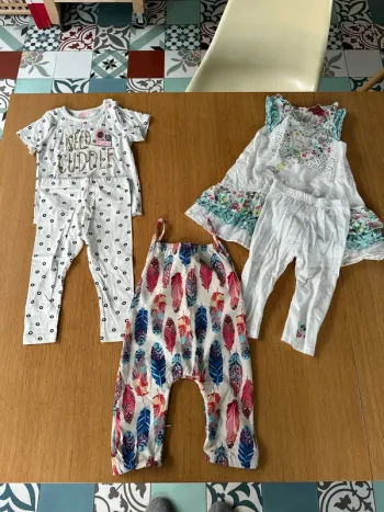 Lot de 3 ensemble/combi 18/24 mois
