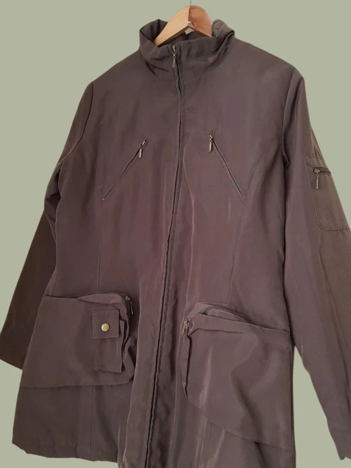 Parka imperméable femme - T. 38/40 - photo numéro 2