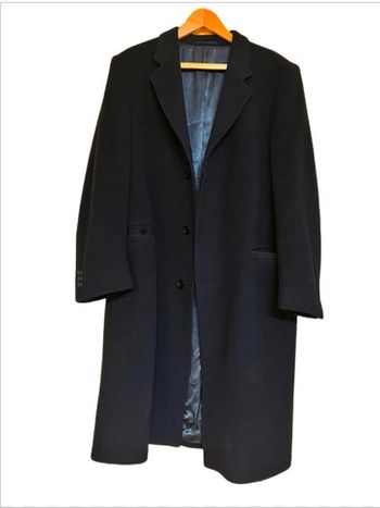 🌟Parfait état sublime manteau homme cachemire et laine taille 56🌟