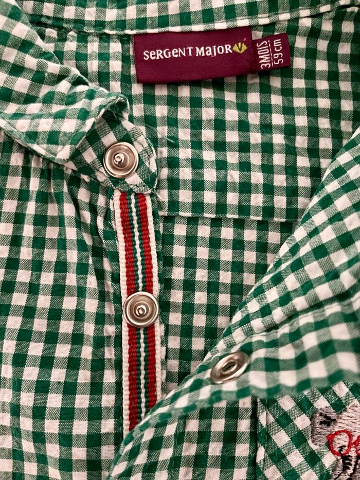 Chemise Sergent Major 3 mois - photo numéro 2