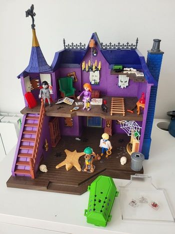 Manoir hanté playmobil Scooby Doo