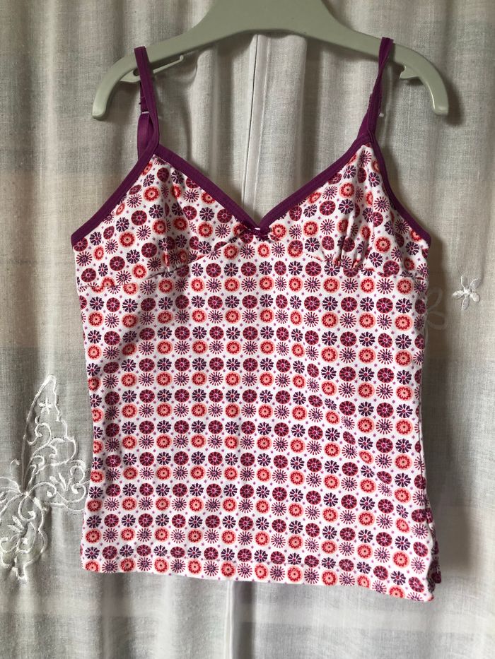 Top à bretelles tricot de corps 8/10 ans