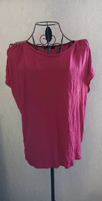 tee shirt fushia xs