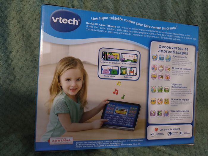 Vtech tablette Genius XL Bleue neuf - photo numéro 2