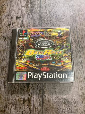 Pro Pinball Big Race Jeu PS1 complet VF Sony