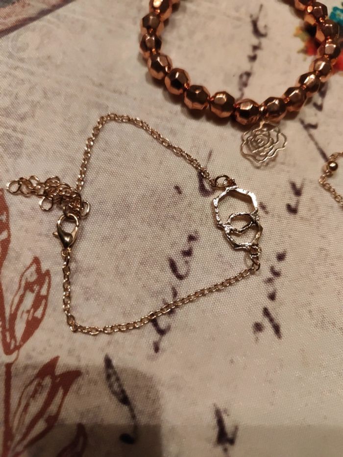 Ensemble 3 bracelets fantaisie - photo numéro 3