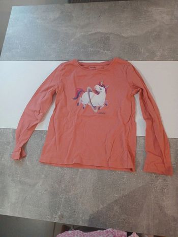 Haut manches longues licorne kiabi