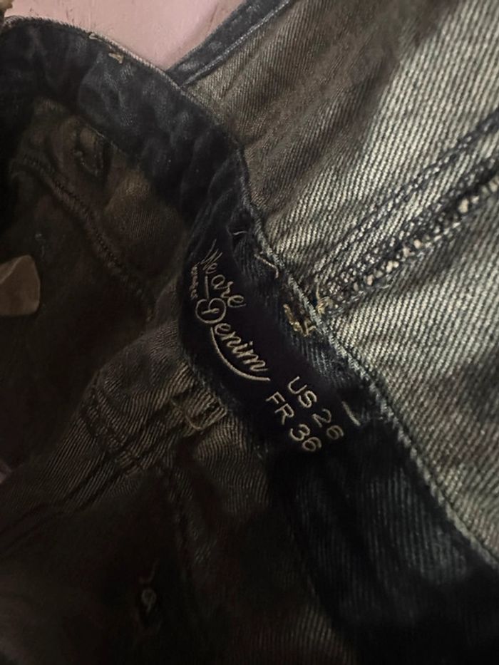 Salopette short en jean Jennyfer - Taille FR 36 / US 26 - photo numéro 2