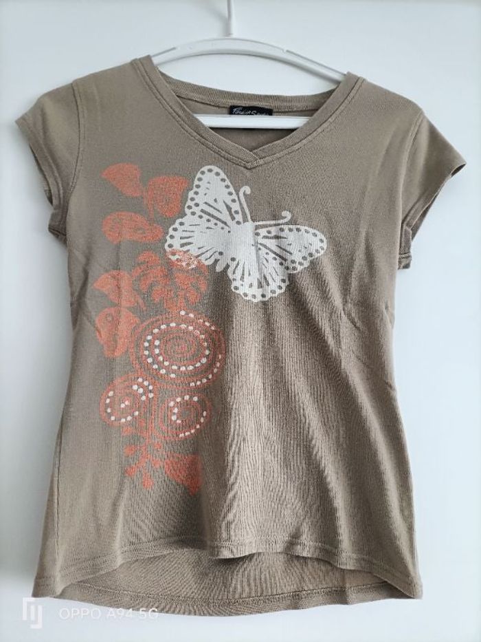 T-shirt papillon