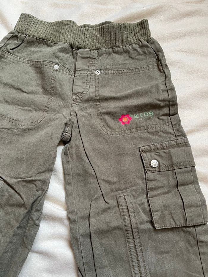 Pantalon vert baudet 7 ans - photo numéro 2