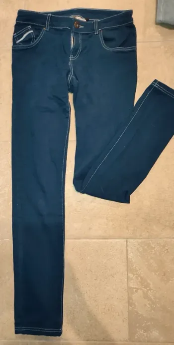Jean taille basse bleu Kwoman T38