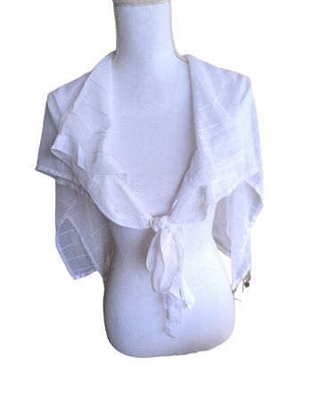 Châle blanc