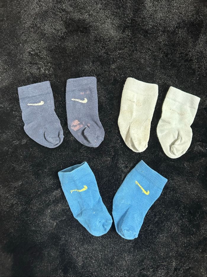 3 paires de chaussettes Nike