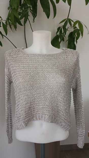 Crop top en maille