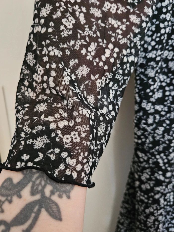 Robe portefeuille petites fleurs 🌸  Tally Weijl - photo numéro 5