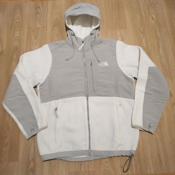 Veste polaire the North Face denali couleur blanc/gris pour femme taille M/M