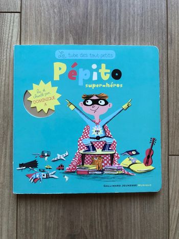 Livre CD Pepito Super-héros
