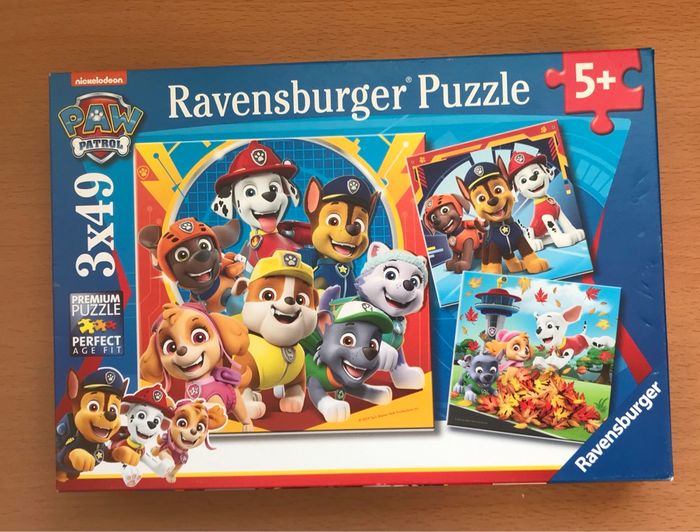 Puzzles 3x49 Pat’patrouille Ravensburger