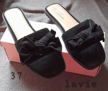 Sandales en velours