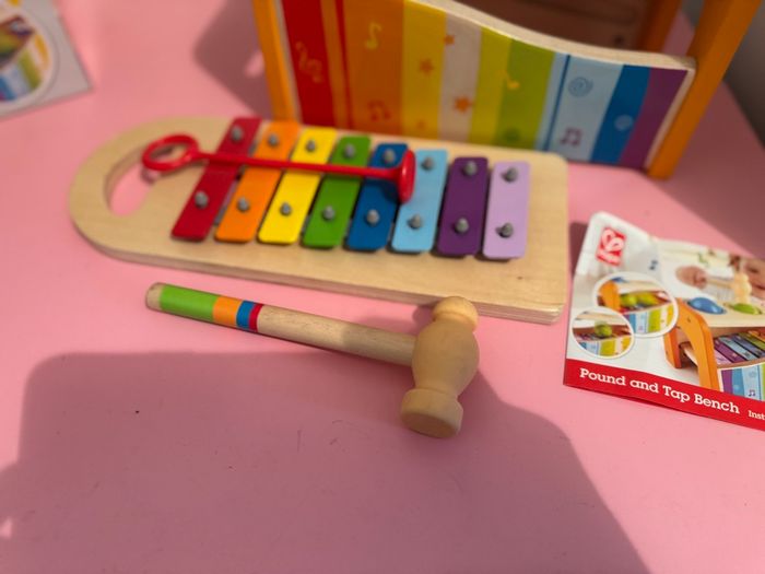 Banc à marteler avec xylophone - photo numéro 3