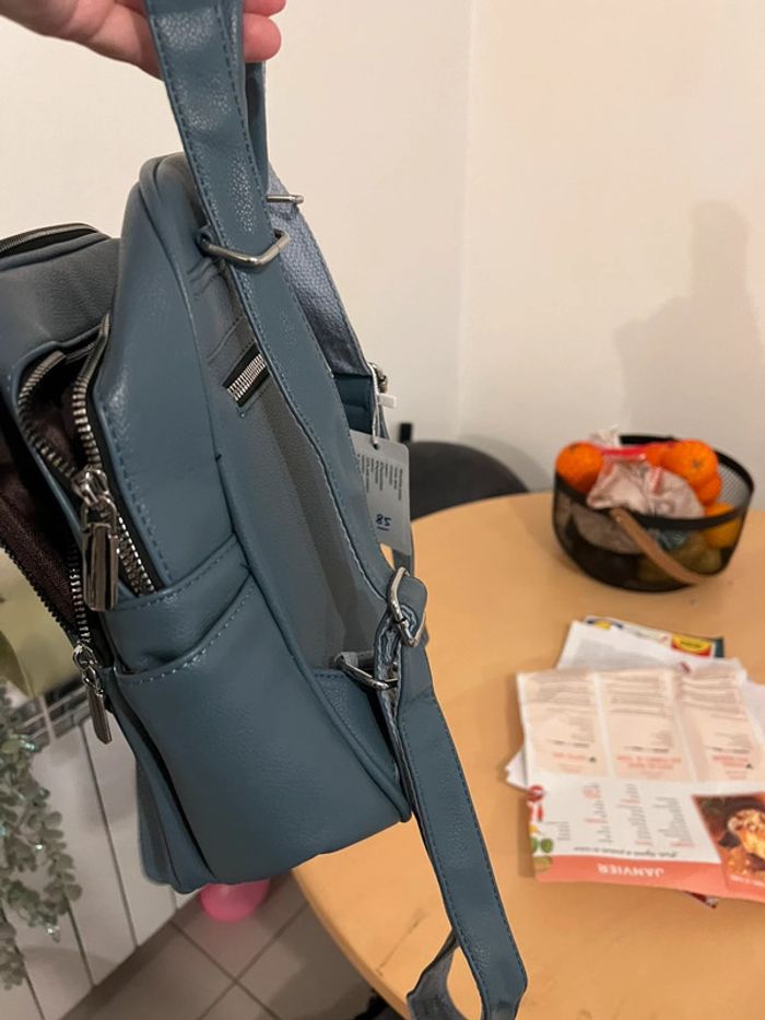Sac à dos femme bleu - photo numéro 11