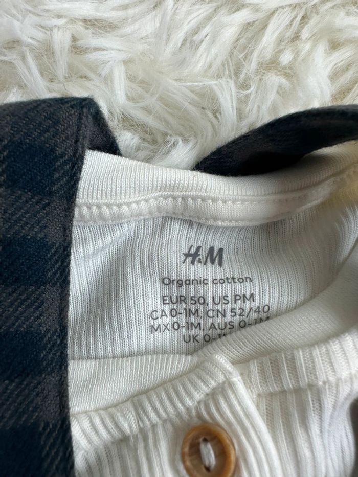 Ensemble bébé H&M taille 0-1 mois - photo numéro 4